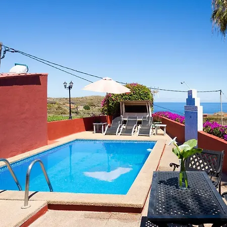 Finca La Gaviota - El Granito- Jacuzzi compartido con vistas al Teide Appartamento